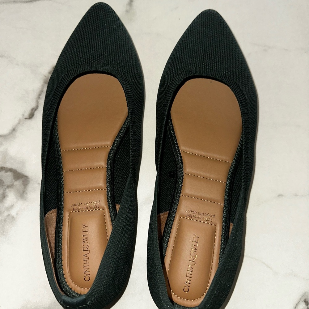 Cynthia Rowley Green Women's Flats
